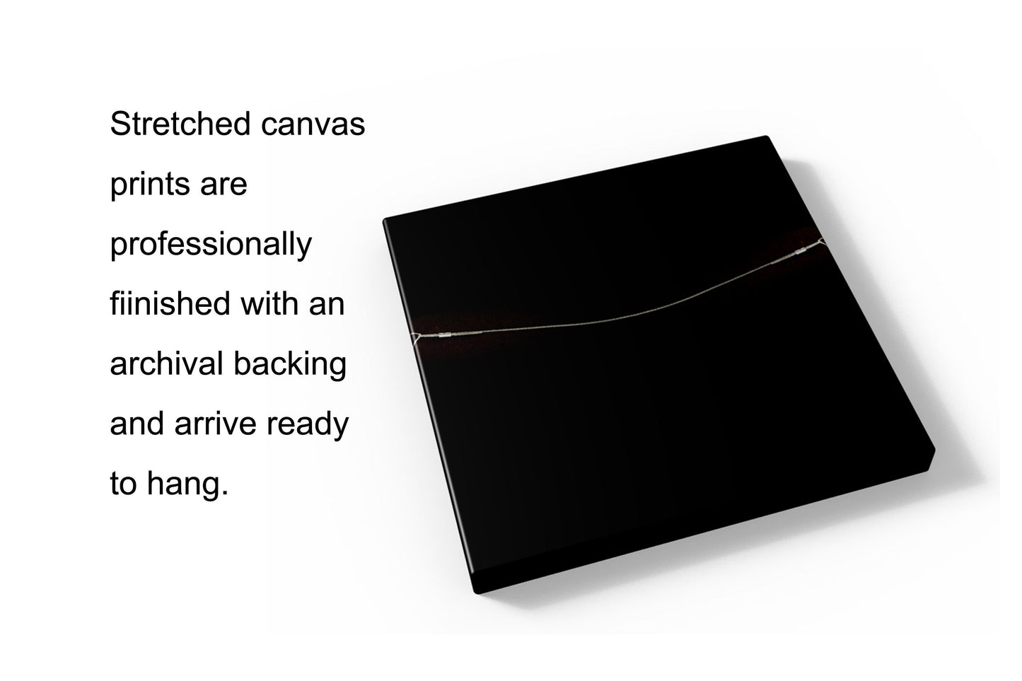 Rustic Family Name Sign on Cotton Canvas