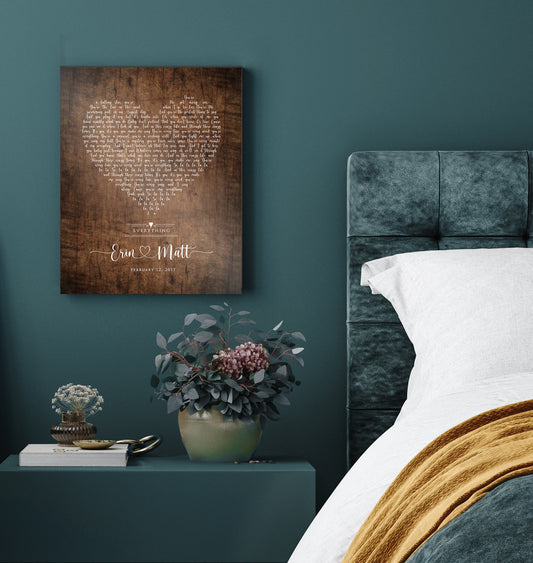 5 Year Anniversary gift for Wife, Wood Anniversary Gift