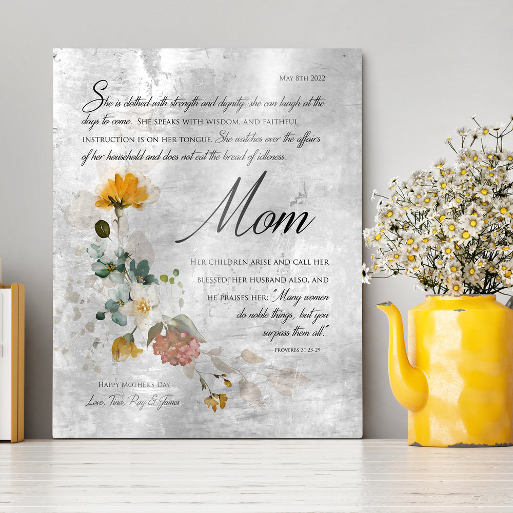 
                  
                    Proverbs 31 Art, Gift for Wife
                  
                