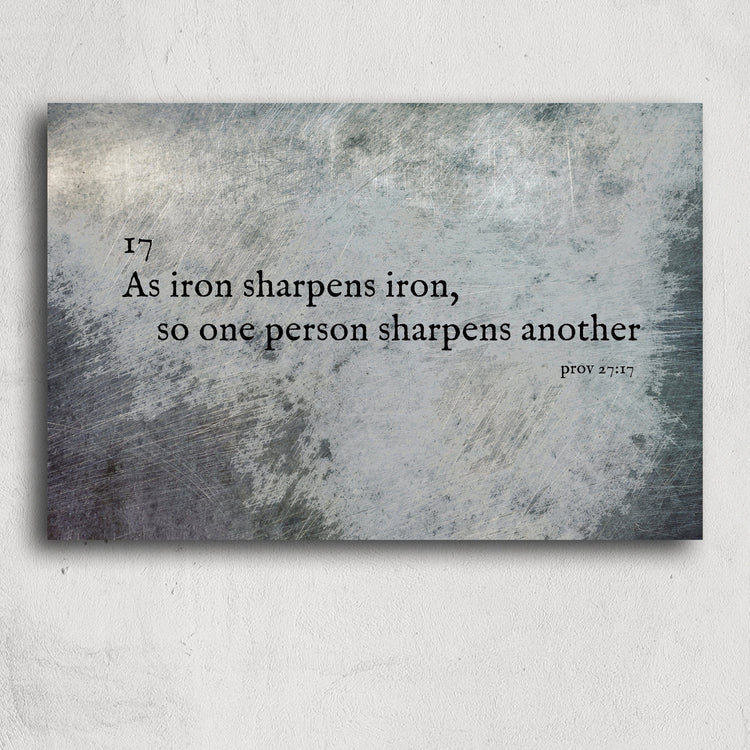 Tin & Aluminum Anniversary Scripture Signs from Honeycomb Proverbs, personalized and handcrafted in Texas