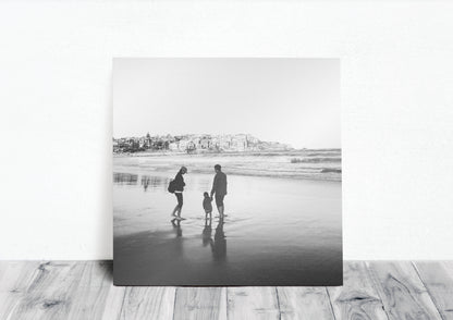 Black and white custom photo canvas