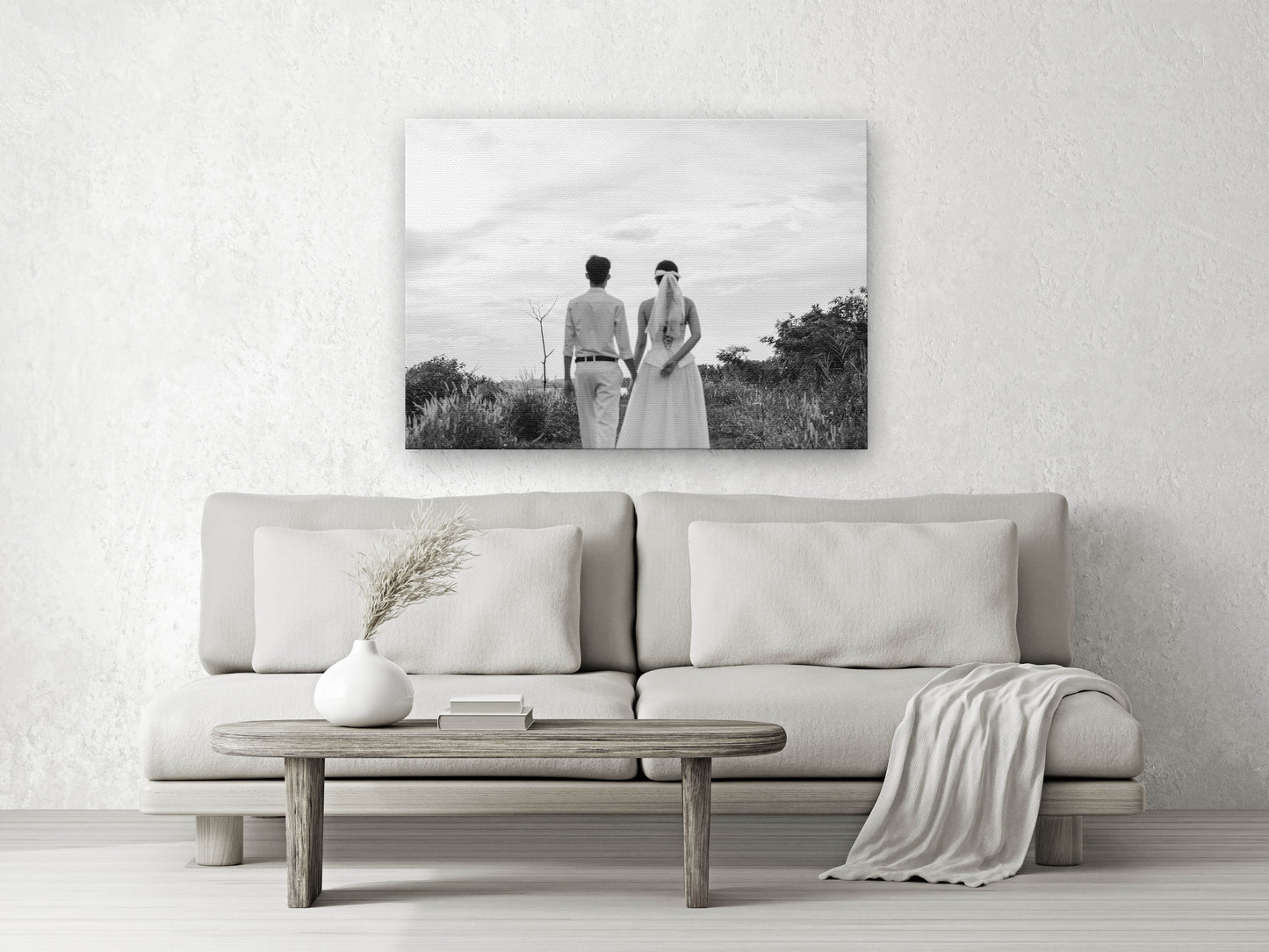 
                  
                    Black and White Custom Photo Canvas
                  
                