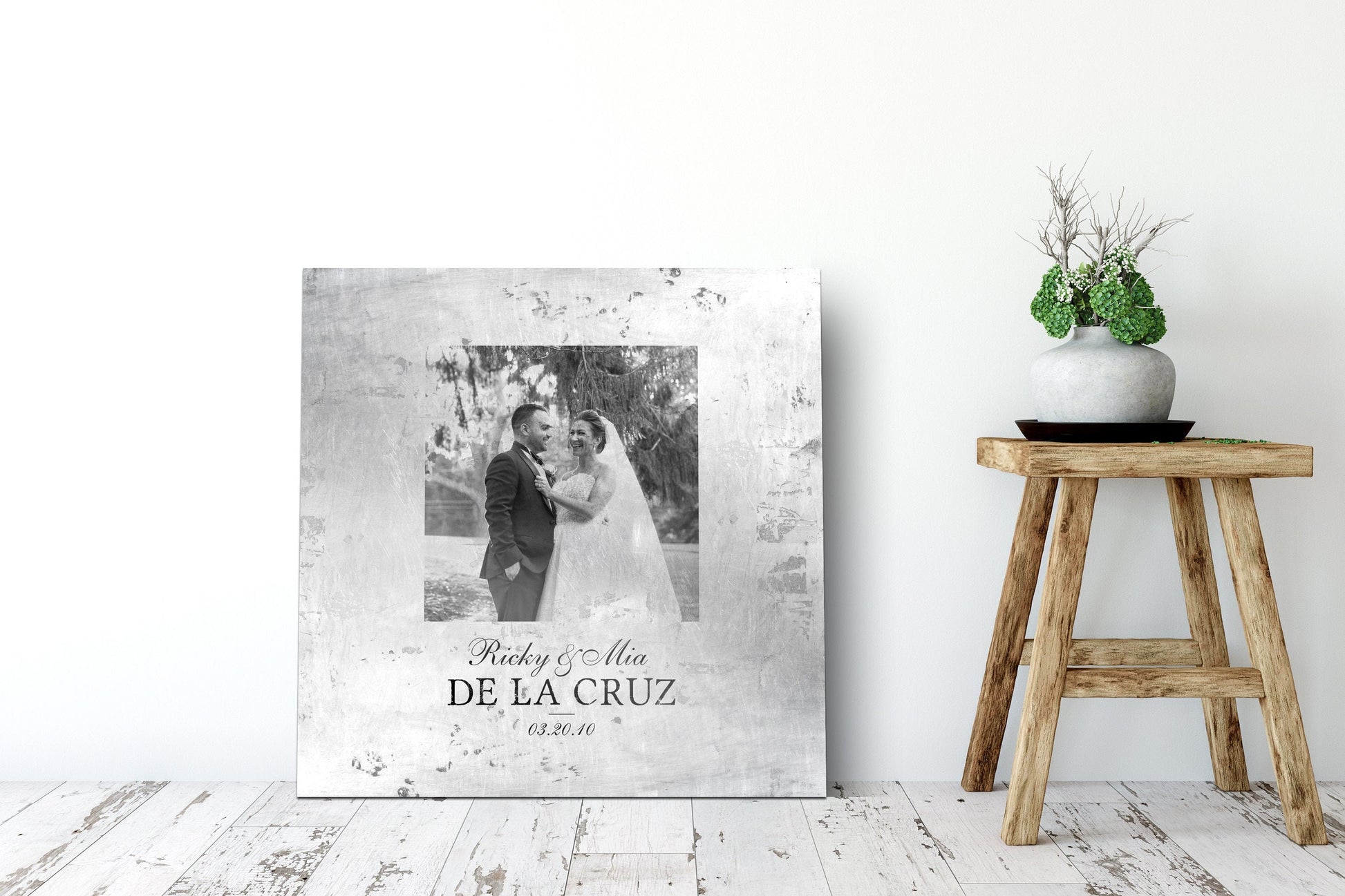 Farmhouse Wedding Photo Tin - HoneycombProverbs - Signs - Tin and Aluminum Gifts