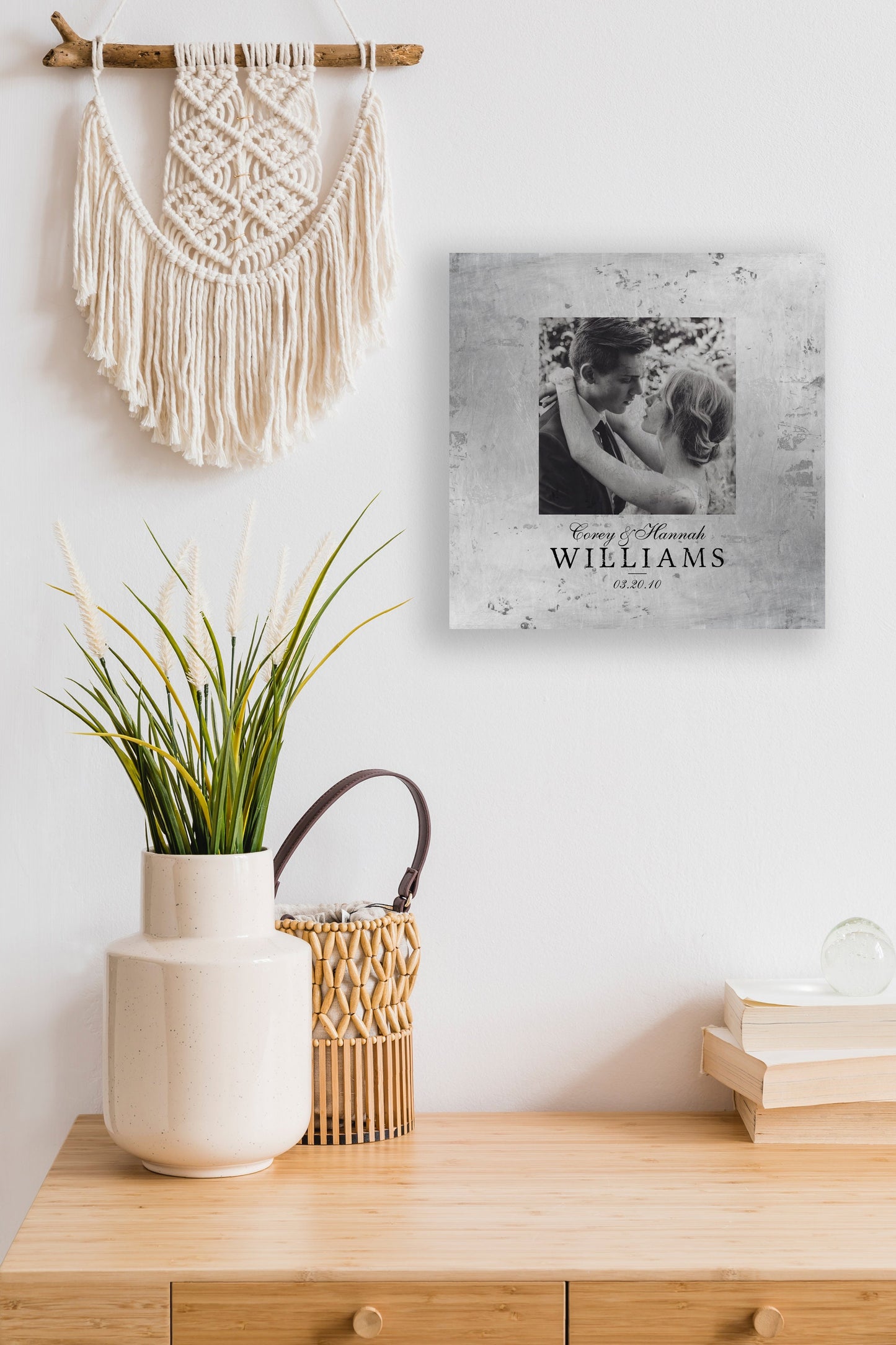 Farmhouse Wedding Photo Tin - HoneycombProverbs - Signs - Tin and Aluminum Gifts
