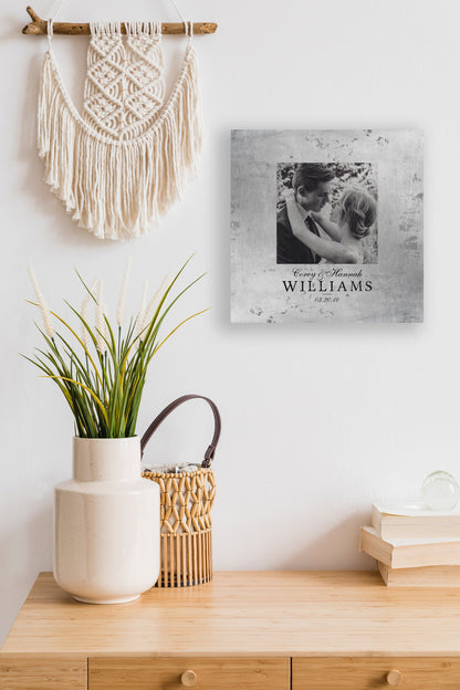 Farmhouse Wedding Photo Tin - HoneycombProverbs - Signs - Tin and Aluminum Gifts