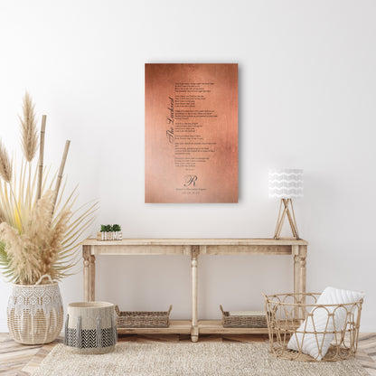 Our Song on Copper, additional view 8, 7th anniversary copper