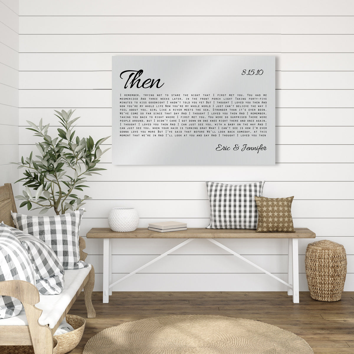 Tin Anniversary Song Print - HoneycombProverbs - Signs - Tin and Aluminum Gifts