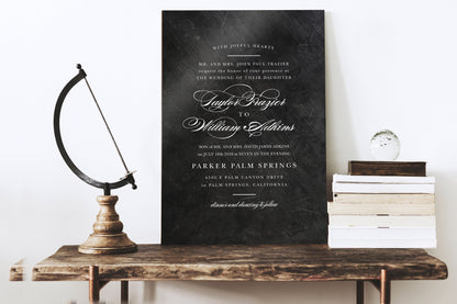 Custom Anniversary Keepsake Wedding Invitation Decor - HoneycombProverbs - Gifts For The Couple - Christian Wall Art