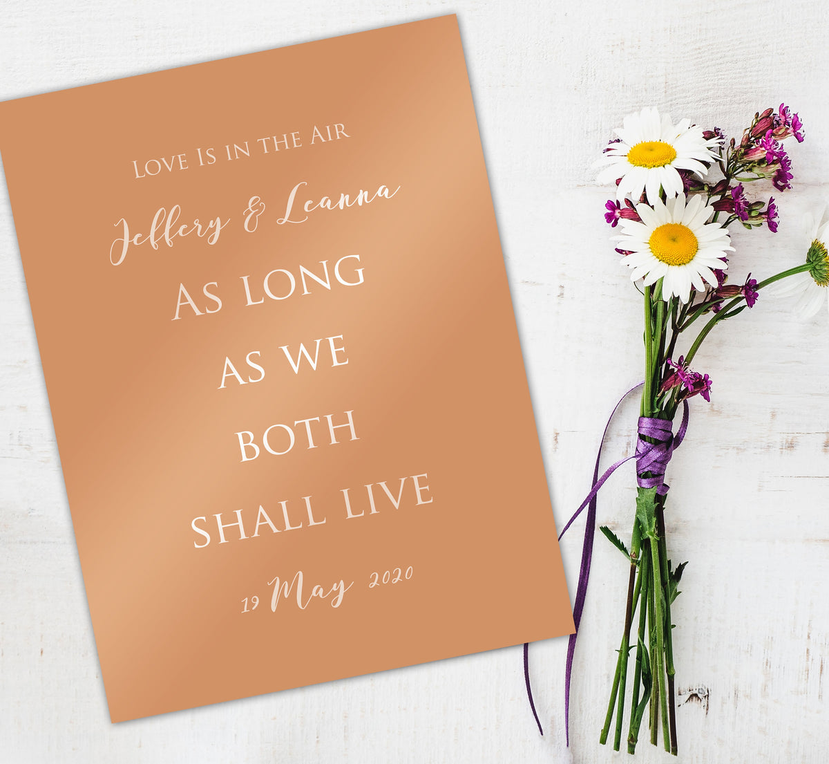Metal Sign with Custom Wording - HoneycombProverbs - Wall Hangings - Tin and Aluminum Gifts