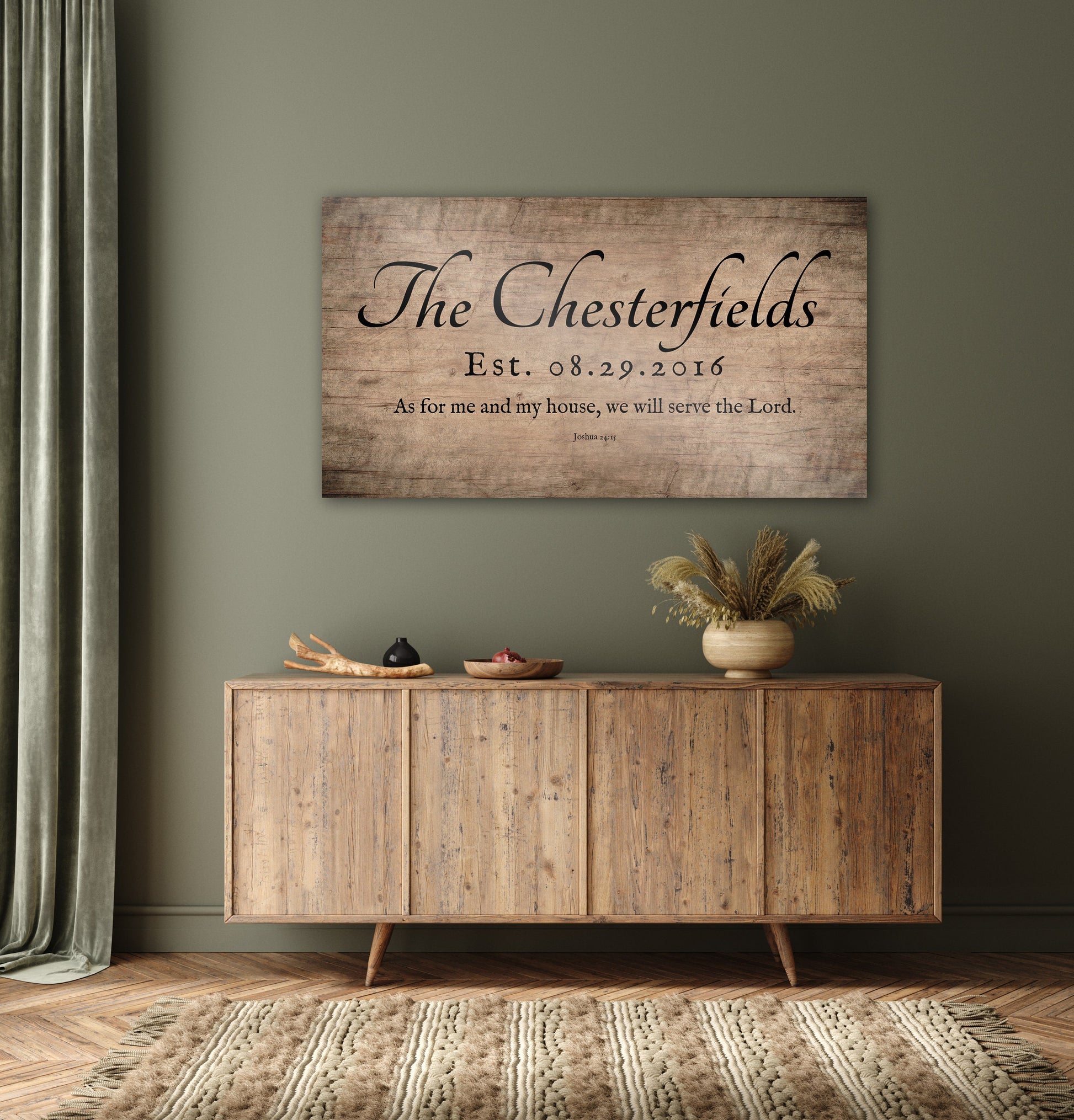 Cottage Country Family Name Sign - HoneycombProverbs - Signs - Christian Wall Art