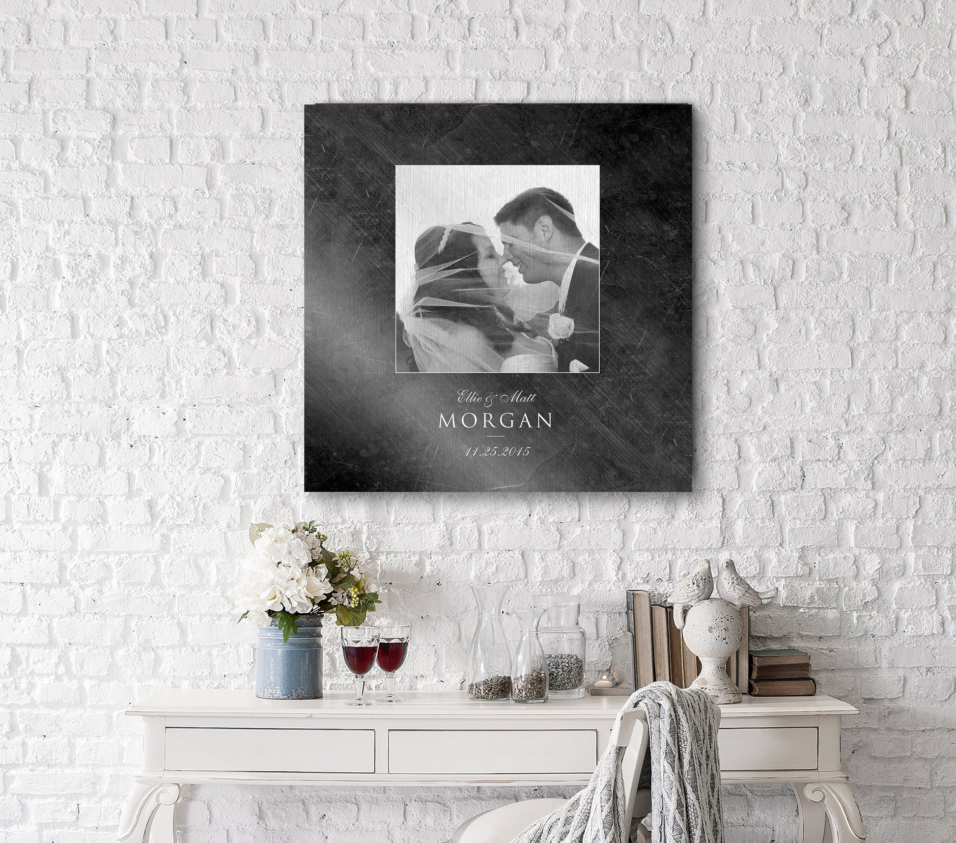 Personalized Iron Photo Gift - HoneycombProverbs - Signs - Photo Plaques