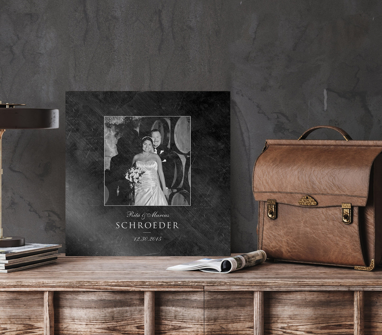 Personalized Iron Photo Gift - HoneycombProverbs - Signs - Photo Plaques