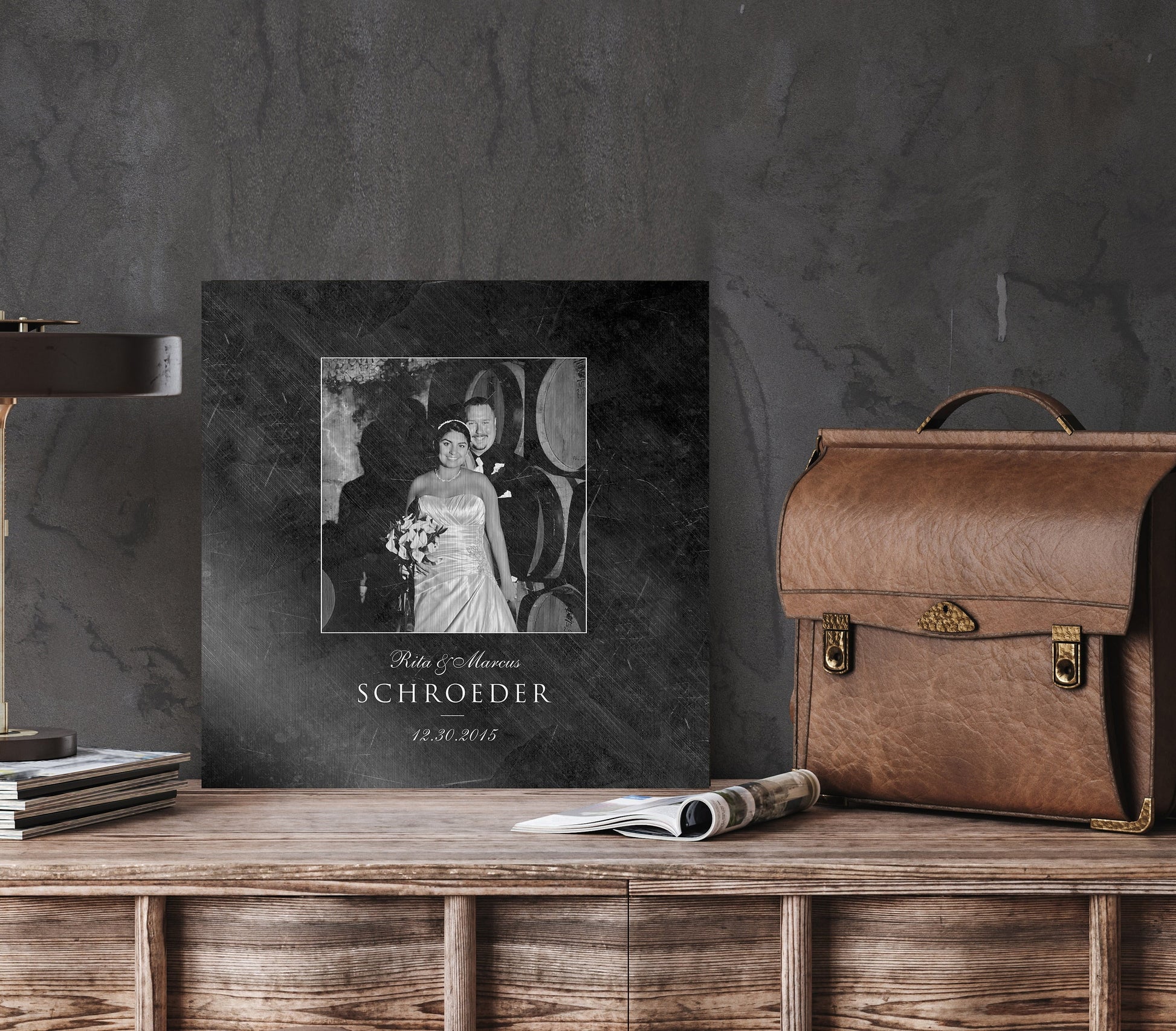 Personalized Iron Photo Gift - HoneycombProverbs - Signs - Photo Plaques