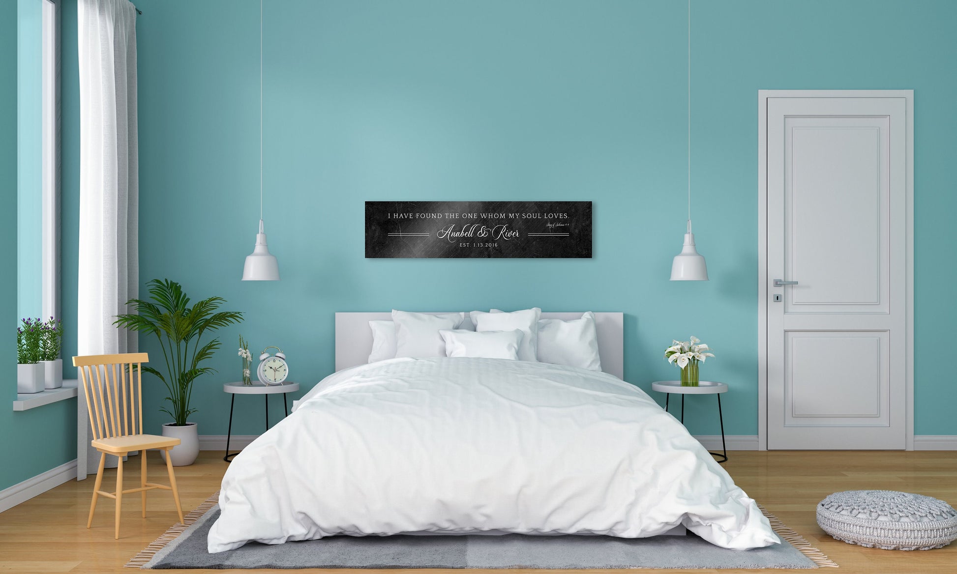 Solomon 3:4 Personalized 6th Anniversary Keepsake - HoneycombProverbs - Signs - Iron Anniversary Gifts