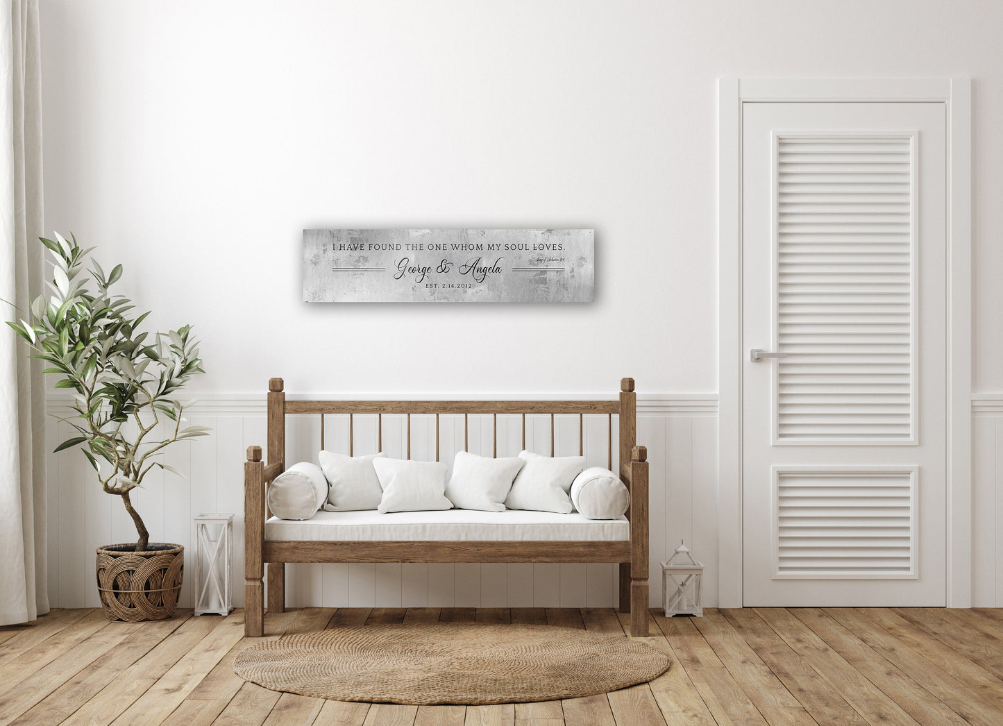 Tin Anniversary Gift, Personalized Gift - HoneycombProverbs - Signs - Tin Anniversary Gifts