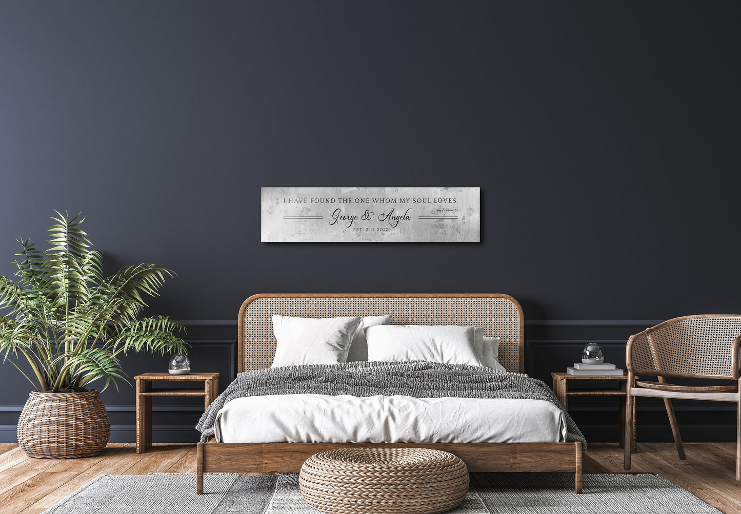 Tin Anniversary Gift, Personalized Gift - HoneycombProverbs - Signs - Tin Anniversary Gifts