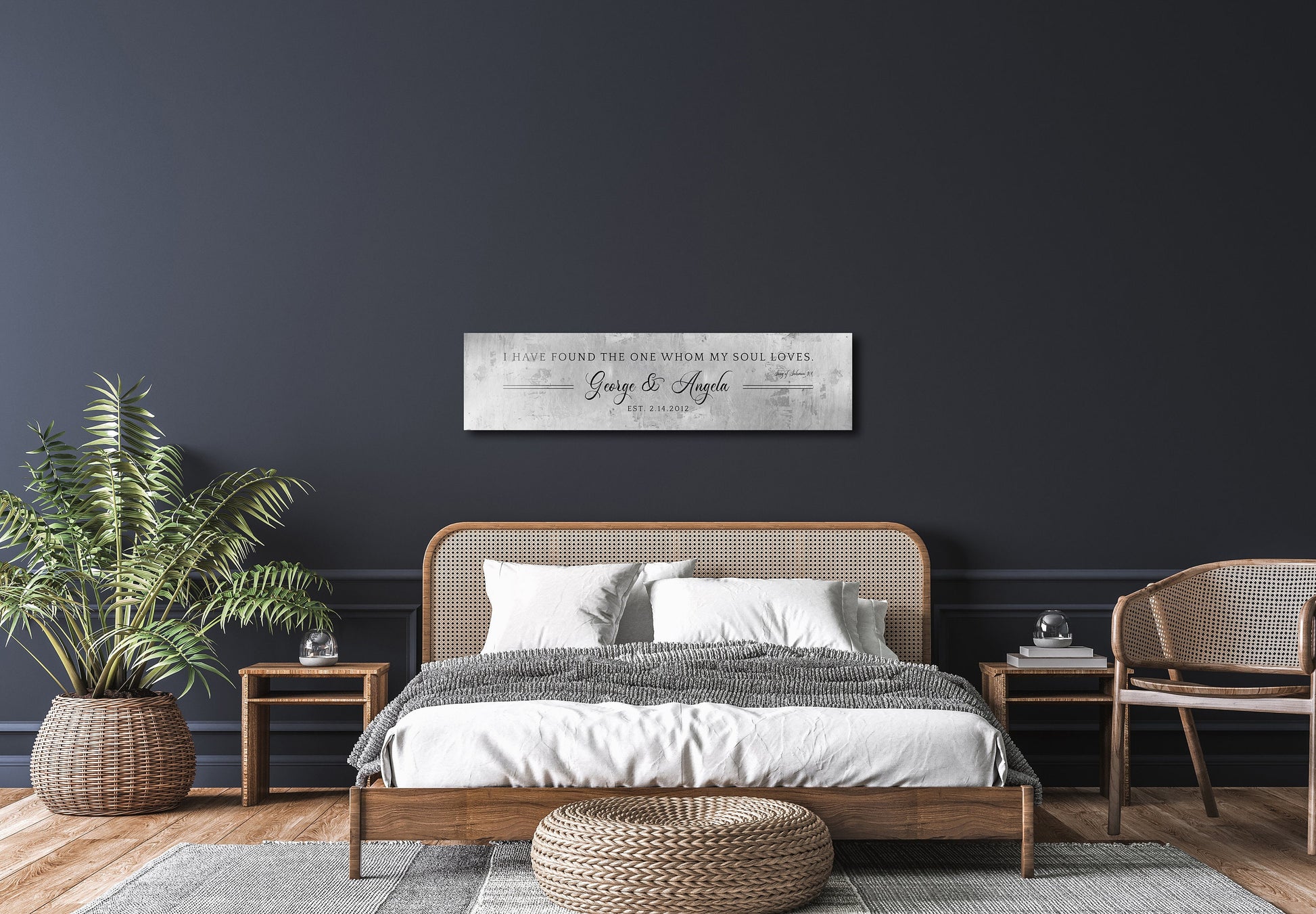 Tin Anniversary Gift, Personalized Gift - HoneycombProverbs - Signs - Tin Anniversary Gifts