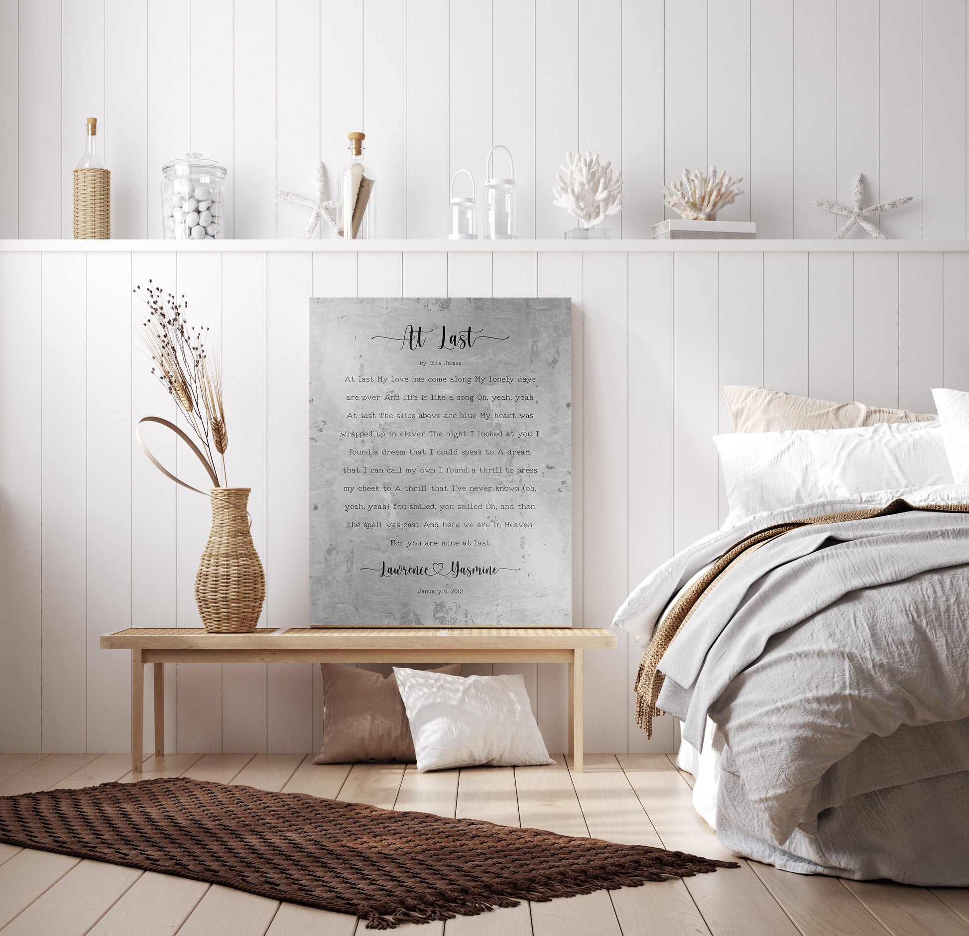 Rustic Hearts Sign Our First Dance on Tin - HoneycombProverbs - Signs - Vintage Lyrics Wall Art