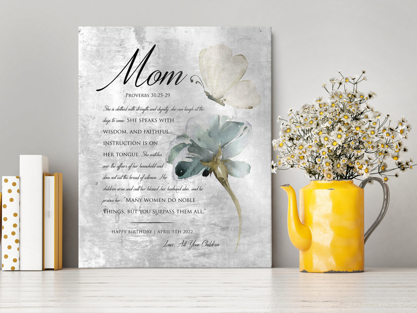 Proverbs 31 Farmhouse Name Sign - HoneycombProverbs - Signs - Tin and Aluminum Gifts