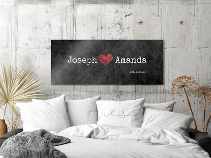 Grunge Industrial iron Name Sign - HoneycombProverbs - Signs - Name Signs Wall Art