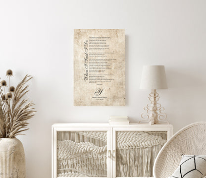 2nd Anniversary Heirloom, Our Song on Cotton - HoneycombProverbs - Giclée - 2nd Anniversary Gifts