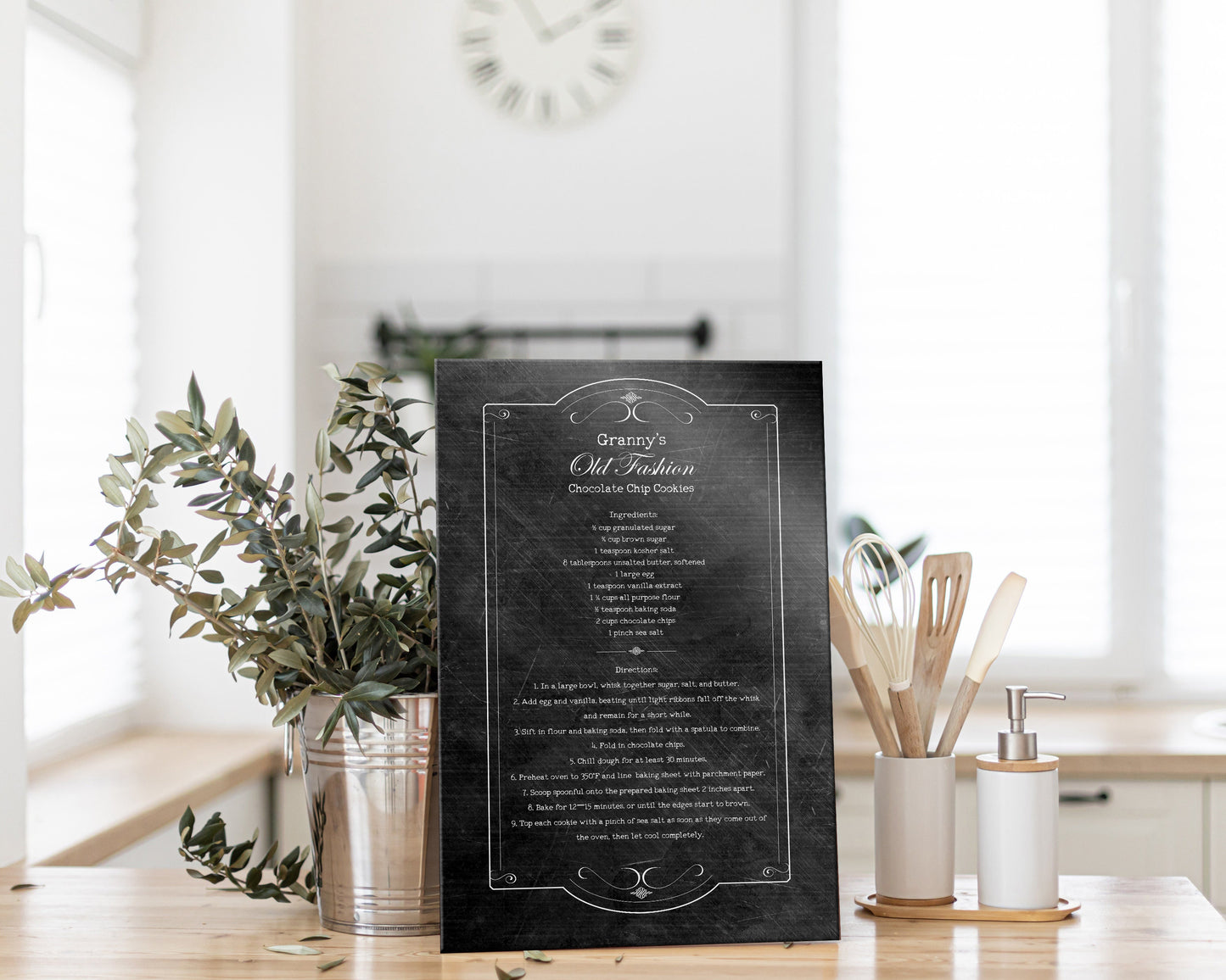 Custom Vintage Recipe Plaque - HoneycombProverbs - Signs - Tin and Aluminum Gifts