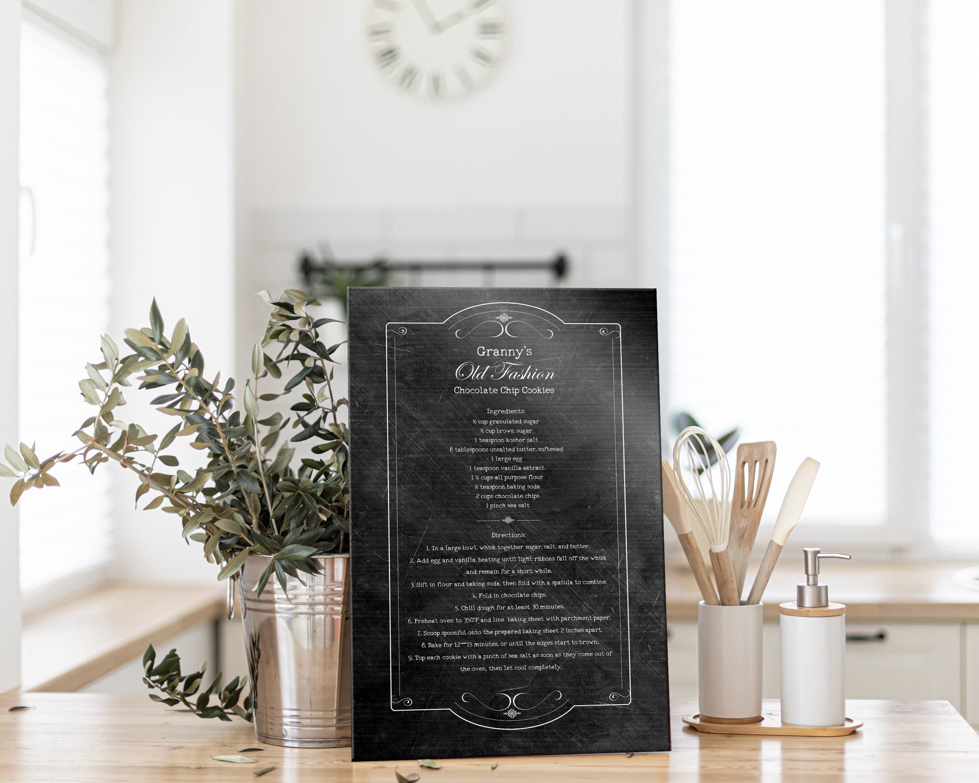 Custom Vintage Recipe Plaque - HoneycombProverbs - Signs - Tin and Aluminum Gifts
