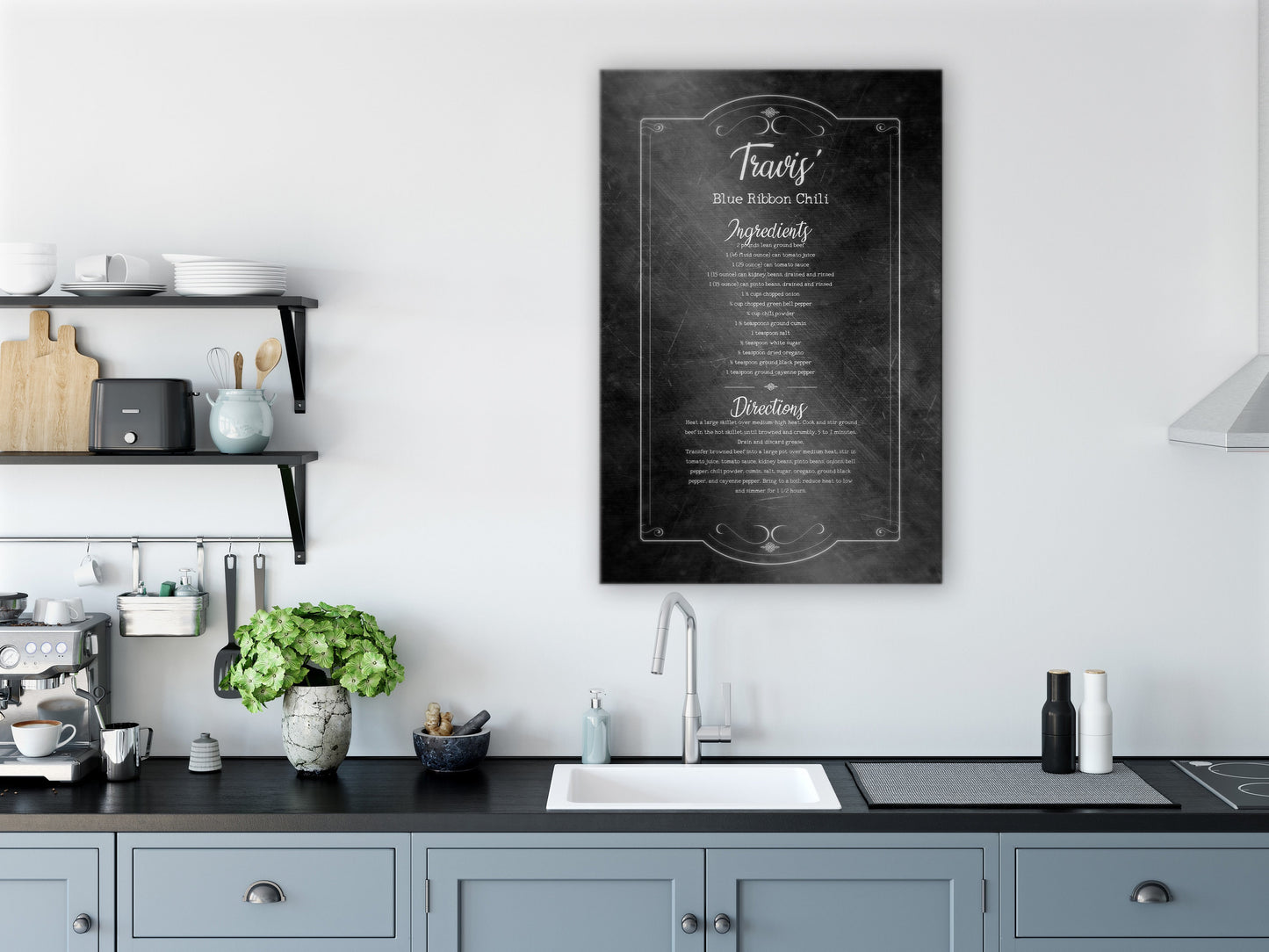 Personalized Handwritten Recipe Plaque - HoneycombProverbs - Signs - 