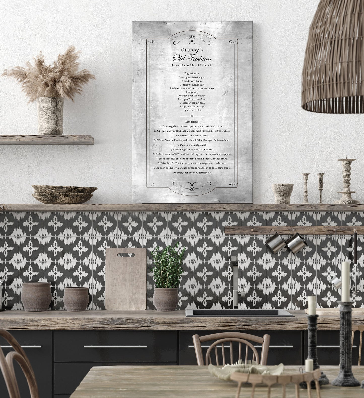 Custom Handwritten Recipe Sign - HoneycombProverbs - Signs - Bronze Anniversary Gifts