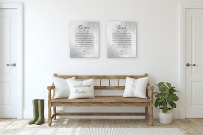 Forever Love: Rustic Wedding Vow Art on Tin, additional view 11, 10th anniversary tin