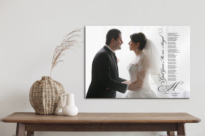 Elegant Cotton Song & Photo Canvas, additional view 9, 2nd anniversary cotton