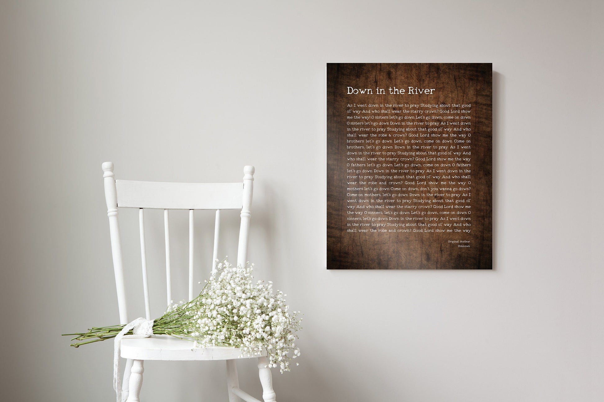 Custom Farmhouse Wood Hymn Decor - HoneycombProverbs - Religious Home & Decor - Christian Wall Art