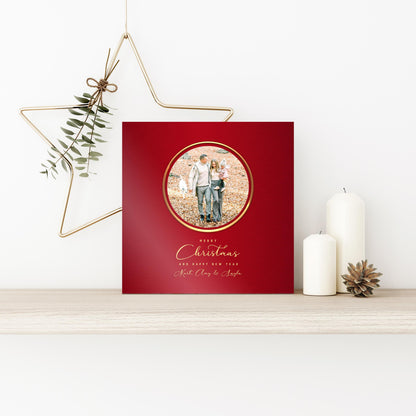 "Merry Metal Christmas" Photo Plaque - HoneycombProverbs - Signs - Photo Plaques