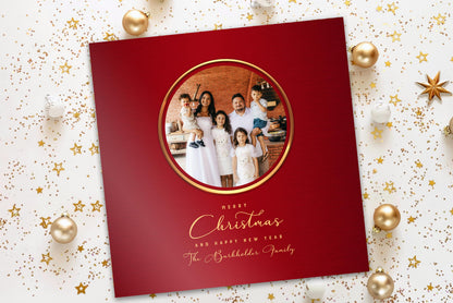"Merry Metal Christmas" Photo Plaque - HoneycombProverbs - Signs - Photo Plaques