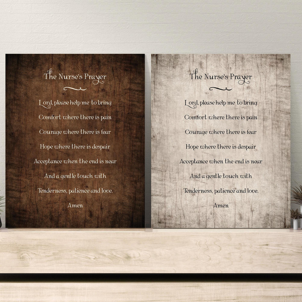 
                  
                    Retirement gift for Nurse, The Nurses Prayer Wood Sign, Prayer for Nurses, Caregiver Gift, National Nurse Day, Gift for Hospice Worker
                  
                