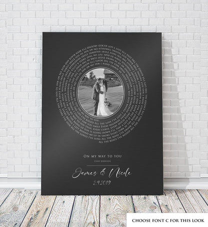 Our Song on Iron; Iron anniversary gift for him, additional view 14, 6th anniversary iron