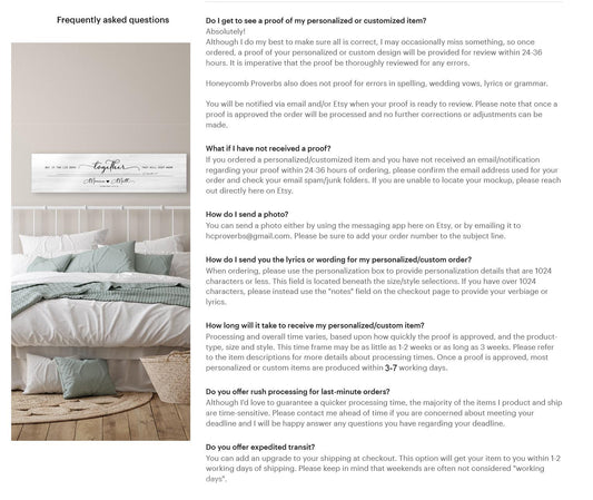 Christian Rustic Farmhouse Couples Personalized Decor, Wood Bedroom Sign - HoneycombProverbs - Signs - 5 year anniversary gifts