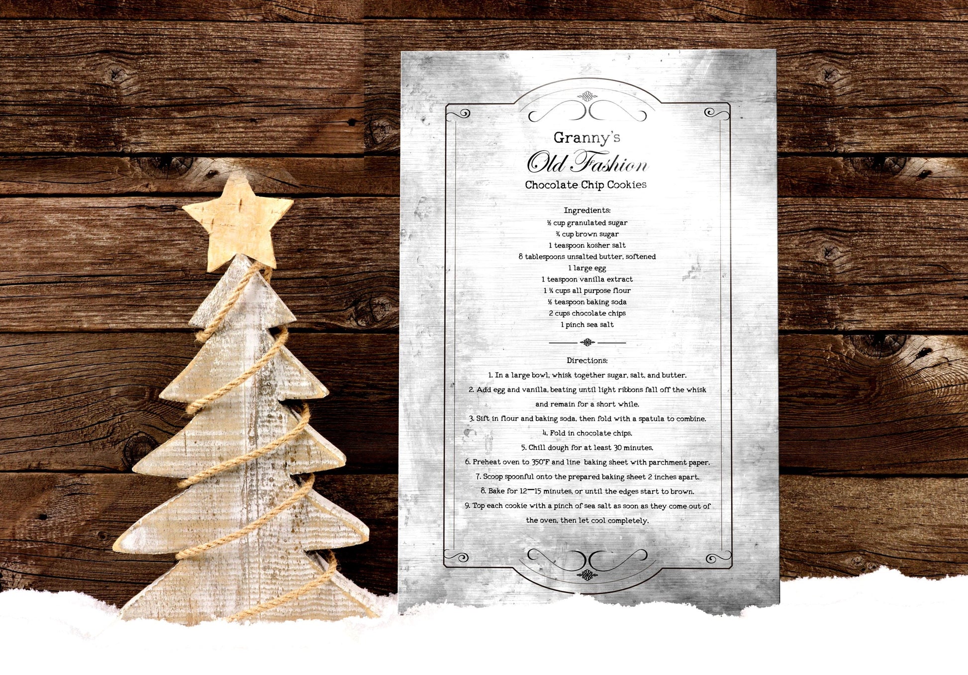 Custom Vintage Recipe Plaque - HoneycombProverbs - Signs - Tin and Aluminum Gifts
