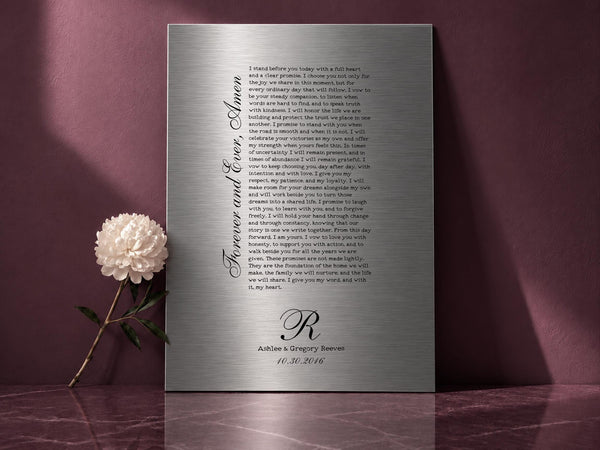 Wedding Song on Tin, Anniversary Tin Gift