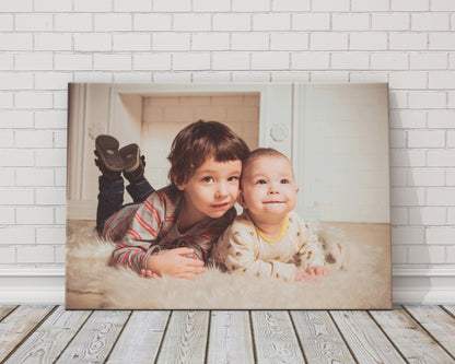 Custom photo canvas wall art, view 3