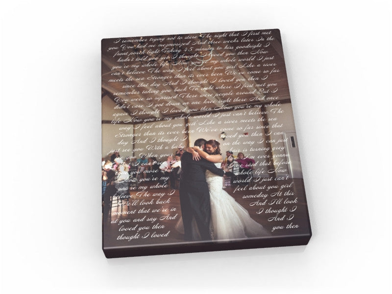 
                  
                    8x12 First Dance Canvas - Fine art and canvas personalized anniversary and inspirational gifts
                  
                