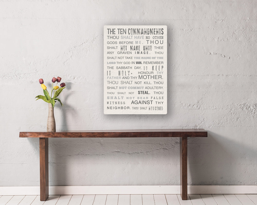 
                  
                    10 Commandments on Canvas - Fine art and canvas personalized anniversary and inspirational gifts
                  
                