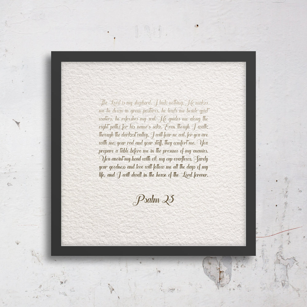 
                  
                    Psalm 23, Fine Art, custom, Bible verse, Scripture, prints, Scriptures on canvas, Framed scripture, wall decor, gift, gifts, Christmas, mom
                  
                