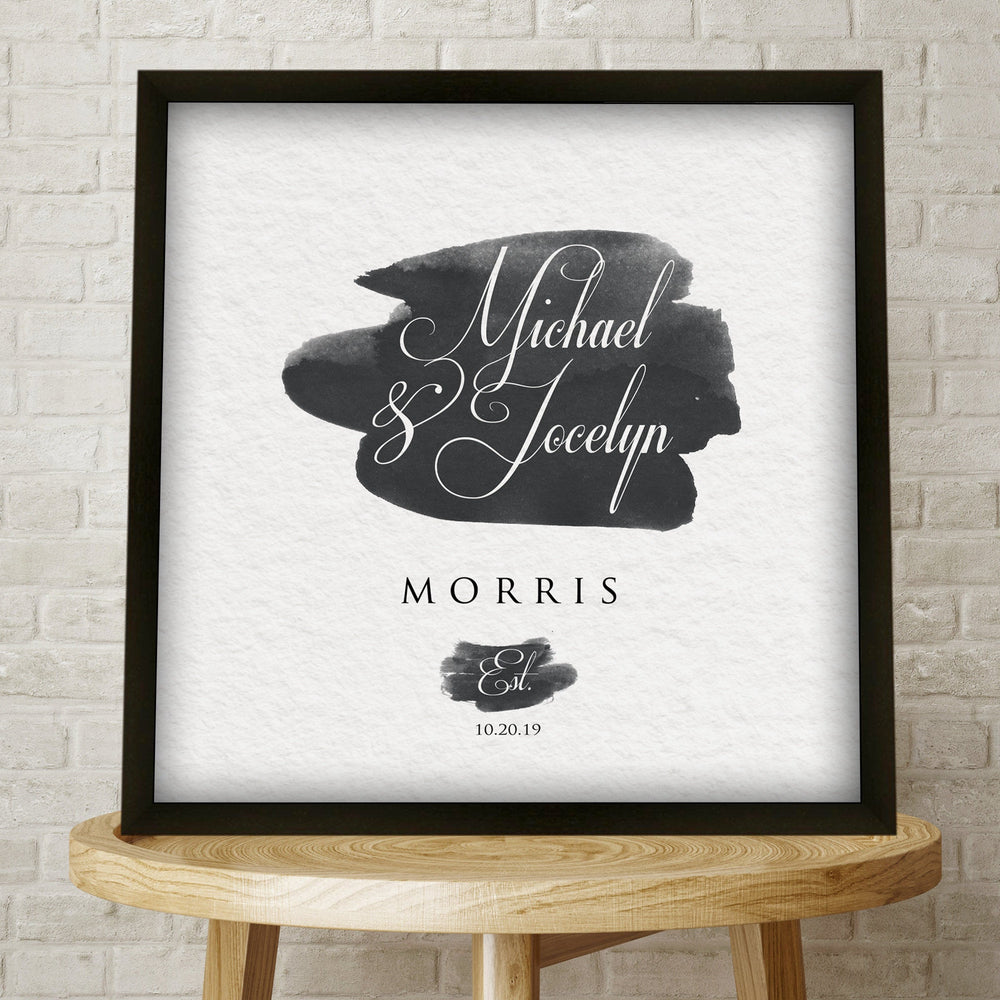 
                  
                    Our First Anniversary, Personalized Framed Paper Gift
                  
                