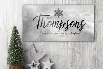 Rustic Holiday Sign, Christmas Sign, Luke 2:14 Sign, Personalized Holiday Sign, Establsihed Sign, Family Sign, Name Sign, Christmas decor