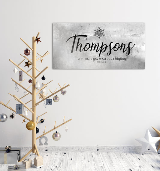 Rustic Holiday Sign, Christmas Sign, Luke 2:14 Sign, Personalized Holiday Sign, Establsihed Sign, Family Sign, Name Sign, Christmas decor