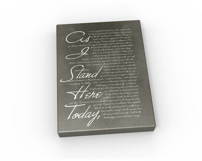 First Dance Song Print - Fine art and canvas personalized anniversary and inspirational gifts