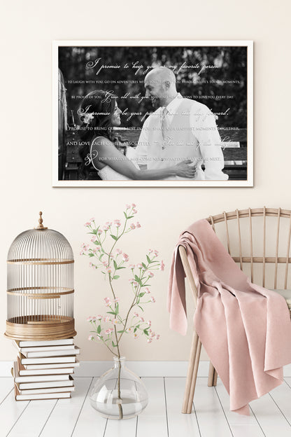 First Dance Photo and Lyrics - Fine art and canvas personalized anniversary and inspirational gifts